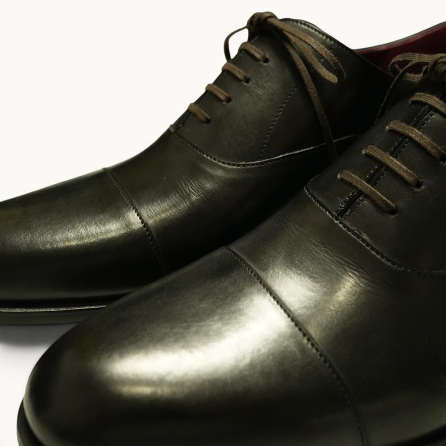 MP Captoe Oxford — Black (Calf) · Archive No.1017