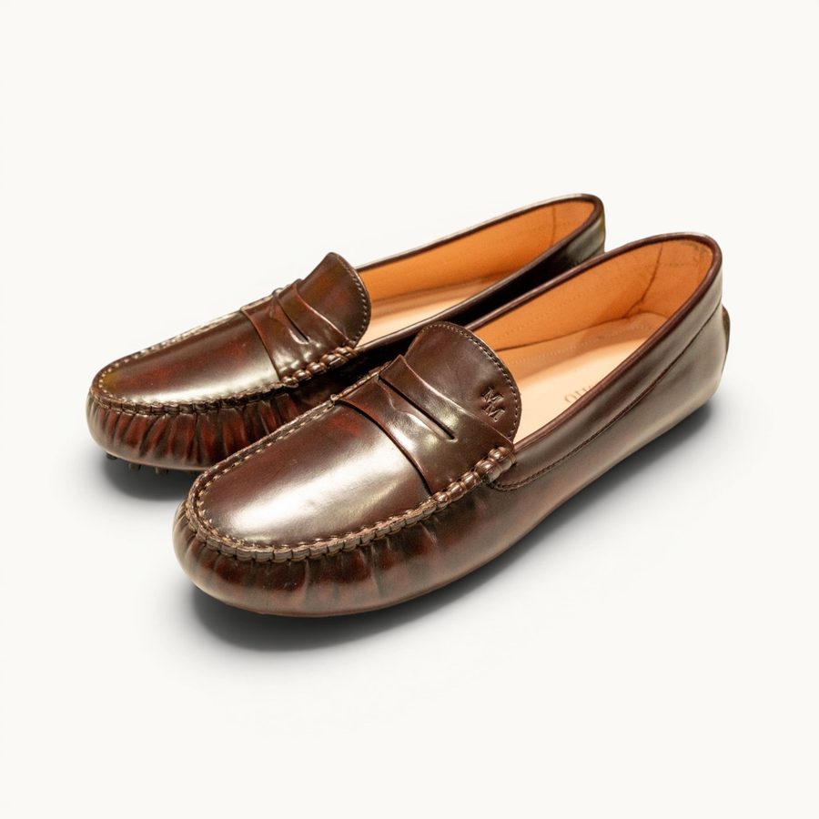 Mojito Penny Loafer Lady — Red Wine · Archive No.1049