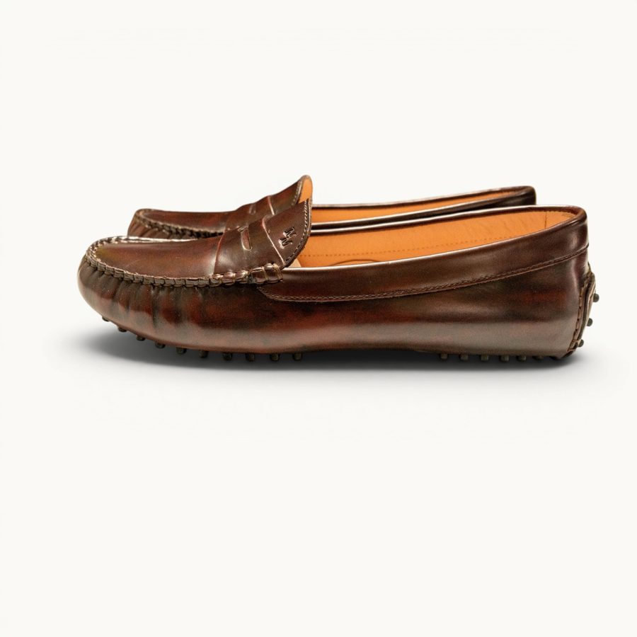 Mojito Penny Loafer Lady — Red Wine · Archive No.1049