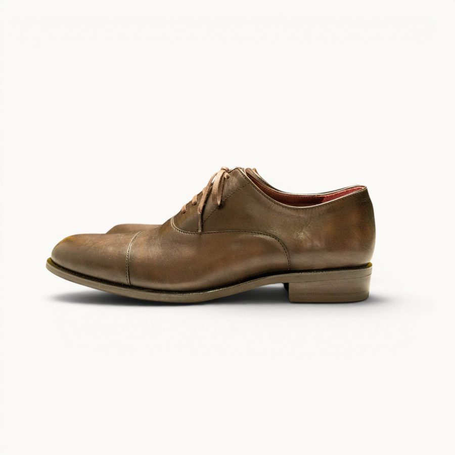MP Captoe Oxford — Brown (Calf) · Archive No.1102
