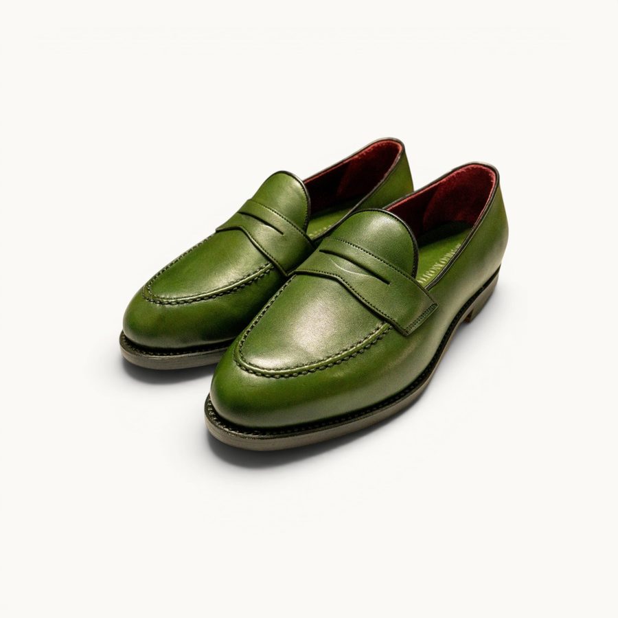 ML Penny Loafer — Green (Single Tone) · Archive No.1122