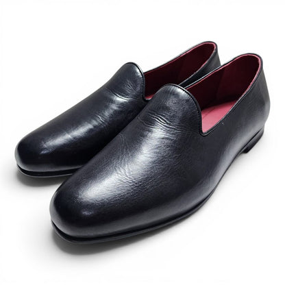 Slipper — Black (Crust) · Archive No.1161