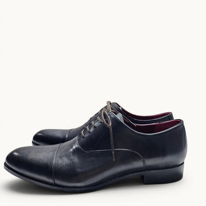 MP Captoe Oxford — Black (Calf) · Archive No.1210