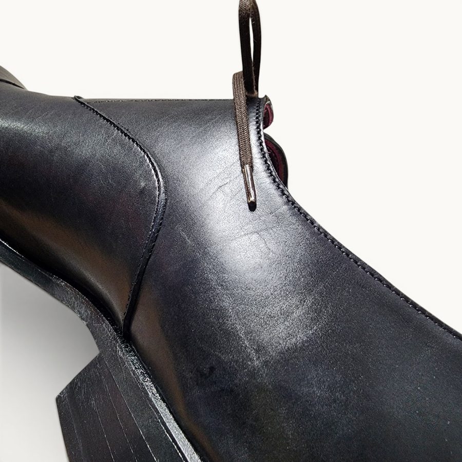 MP Captoe Oxford — Black (Calf) · Archive No.1210