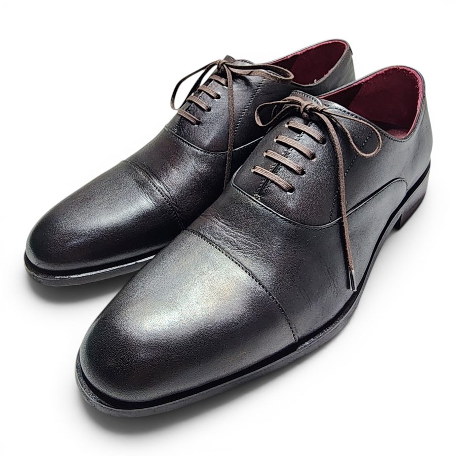 MP Captoe Oxford — Brown (Crust) · Archive No.1241