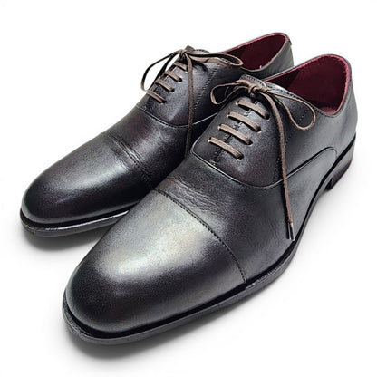 MP Captoe Oxford — Brown (Crust) · Archive No.1241
