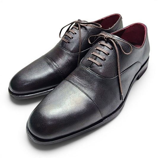 MP Captoe Oxford — Brown (Crust) · Archive No.1241