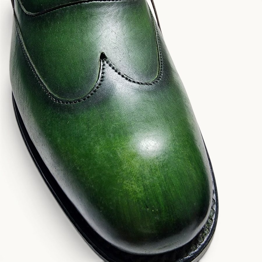 GYW MP Wingtip (Collar) — Green (Calf) · Archive No.1287