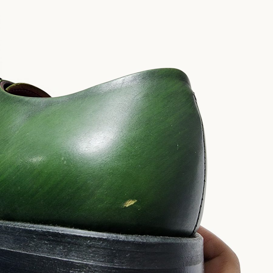 GYW MP Wingtip (Collar) — Green (Calf) · Archive No.1287
