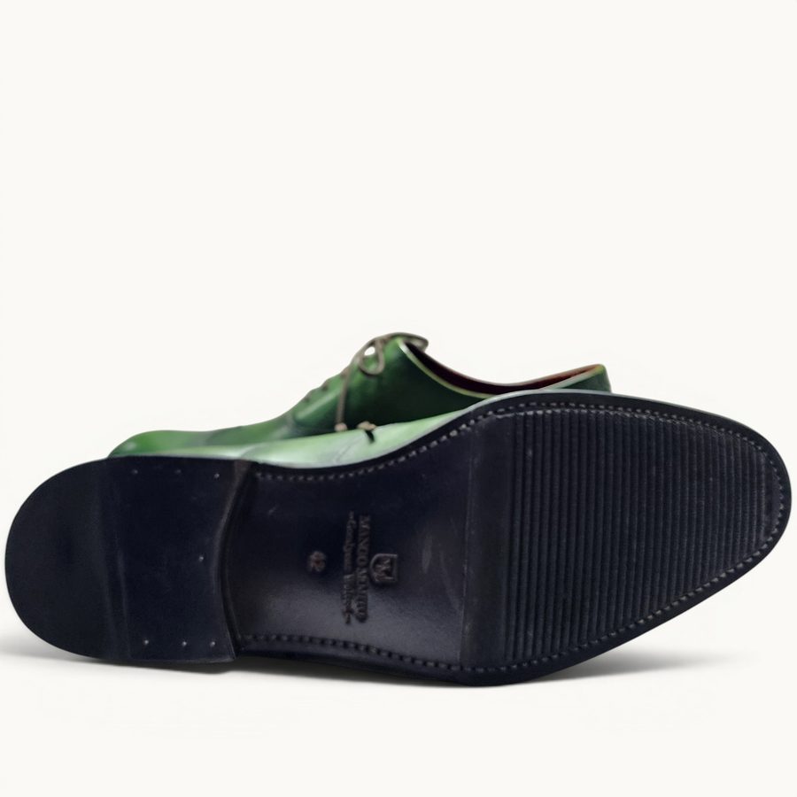 GYW MP Wingtip (Collar) — Green (Calf) · Archive No.1287