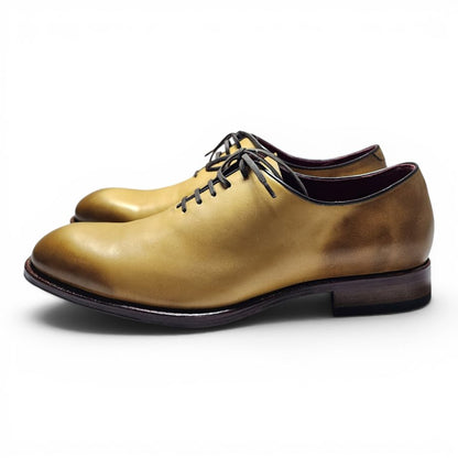 GYW MP Wholecut Oxford — Tan (Crust) · Archive No.1320