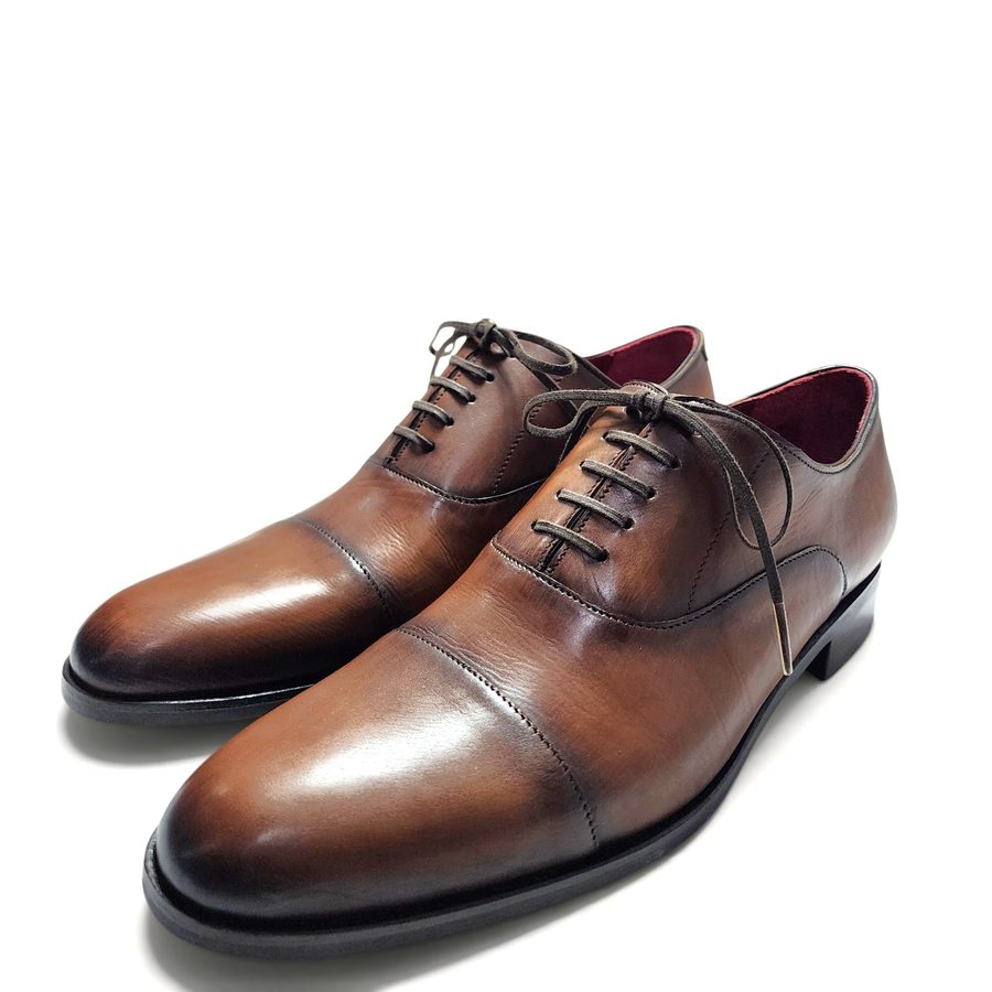 MP Captoe Oxford — Tobacco (Calf) · Archive No.1333