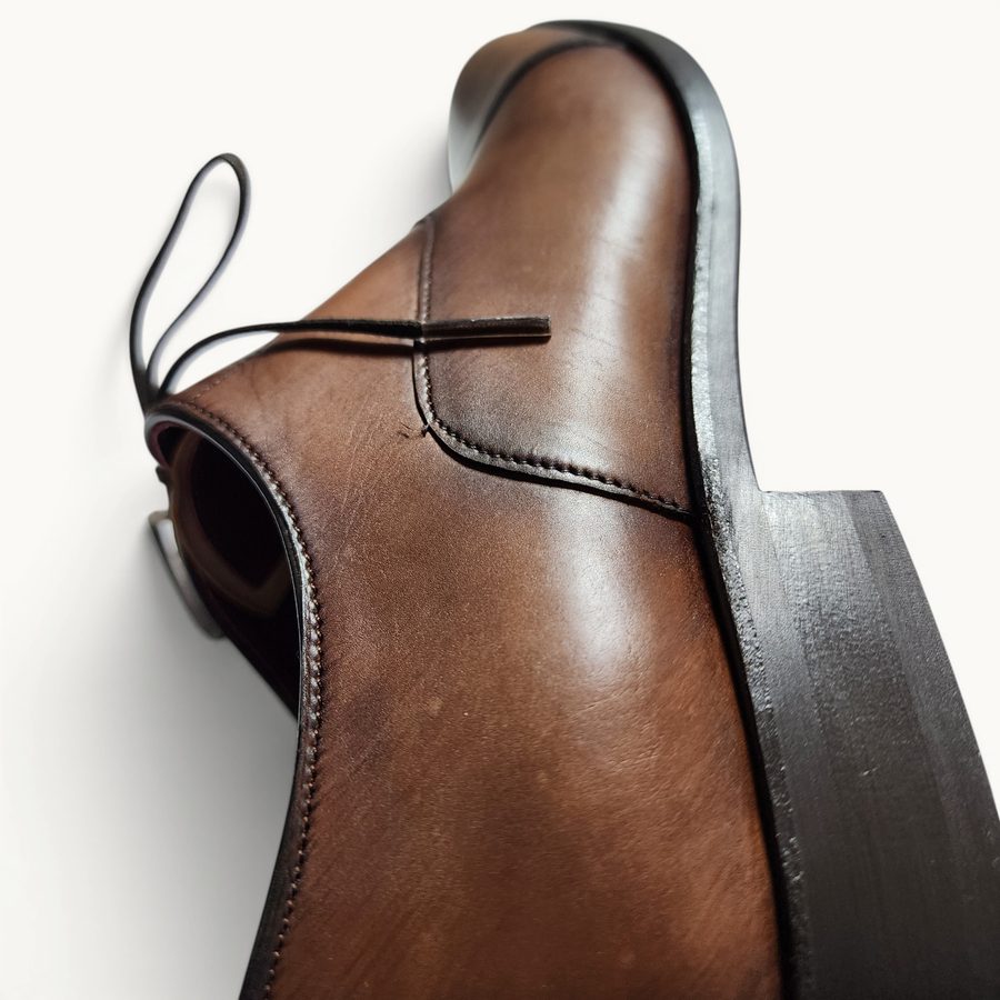 MP Captoe Oxford — Tobacco (Calf) · Archive No.1333
