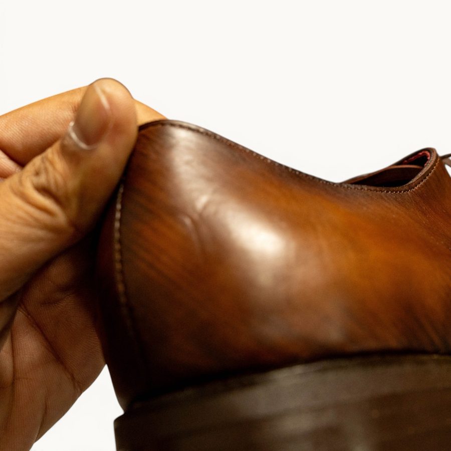 MP Captoe Oxford — Tobacco (Calf) · Archive No.1366