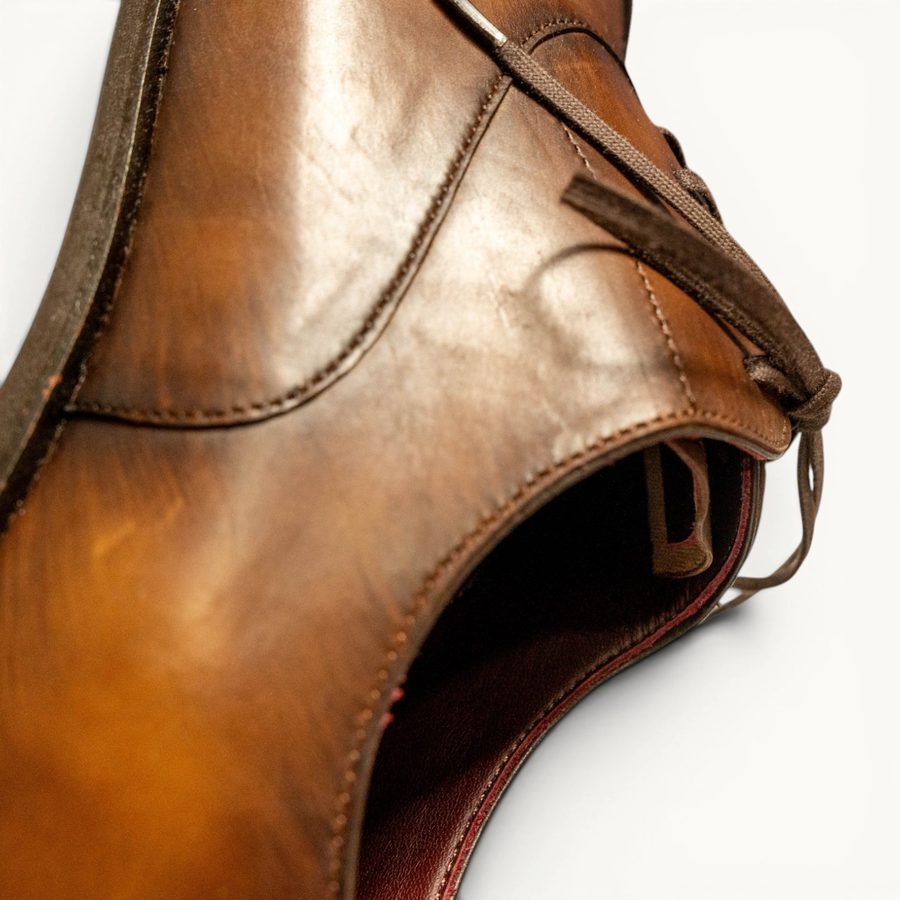 MP Captoe Oxford — Tobacco (Calf) · Archive No.1366