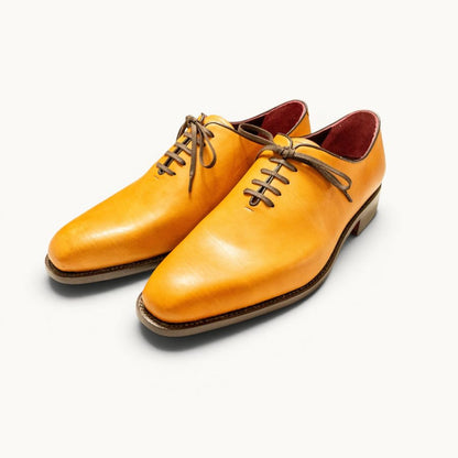 GYW MP Wholecut Oxford (Square Toe) — Oak (Calf) · Archive No.1376