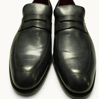 GYW MP Penny Loafer (Square Toe) — Grigio (Calf) · Archive No.1390