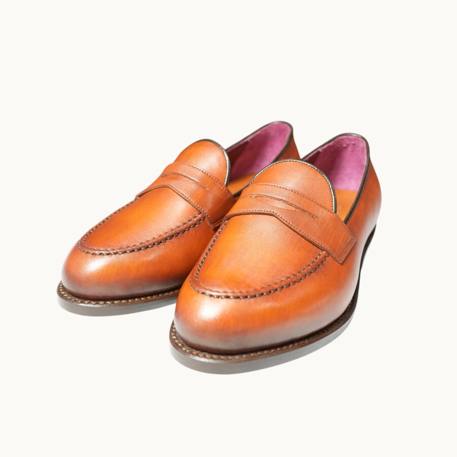 ML Penny Loafer — Oak · Archive No.1407