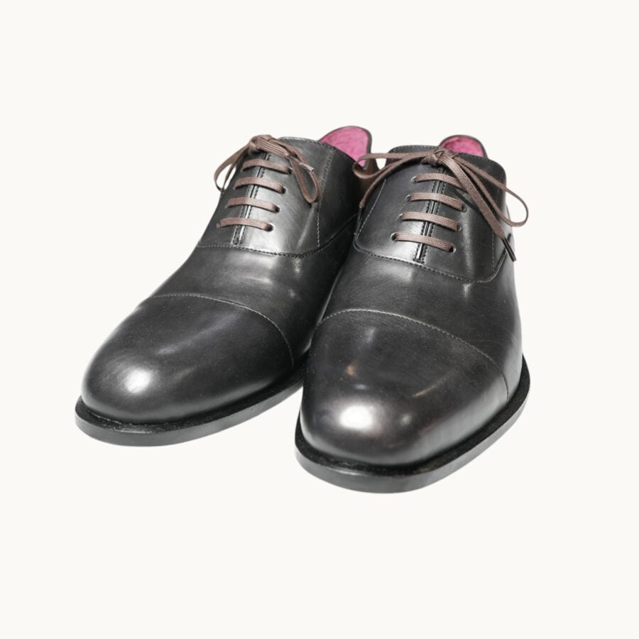 MP Captoe Oxford — Black (Calf) · Archive No.1431