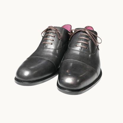 MP Captoe Oxford — Black (Calf) · Archive No.1431