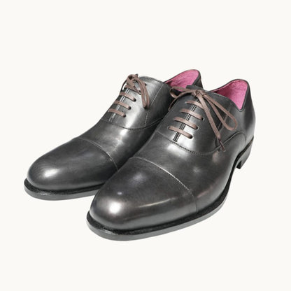 MP Captoe Oxford — Black (Calf) · Archive No.1431