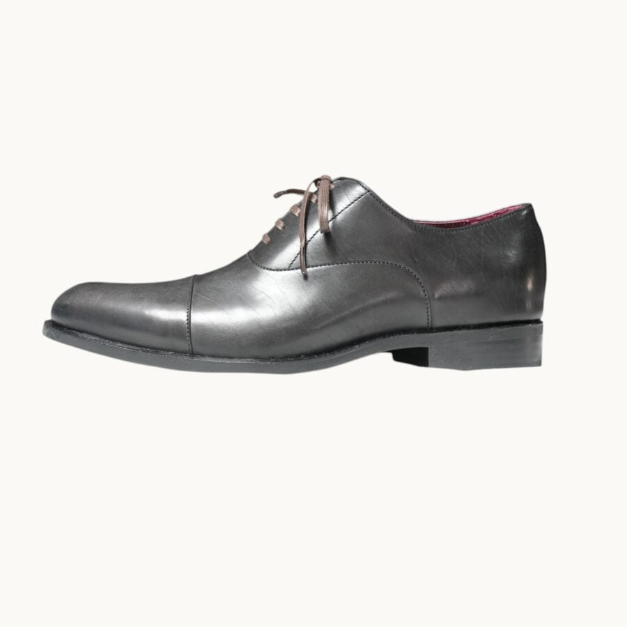 MP Captoe Oxford — Black (Calf) · Archive No.1431
