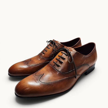 MP Wingtips — Oak (Calf) · Archive No.1451