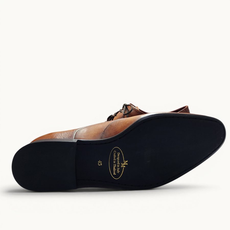 MP Wingtips — Oak (Calf) · Archive No.1451