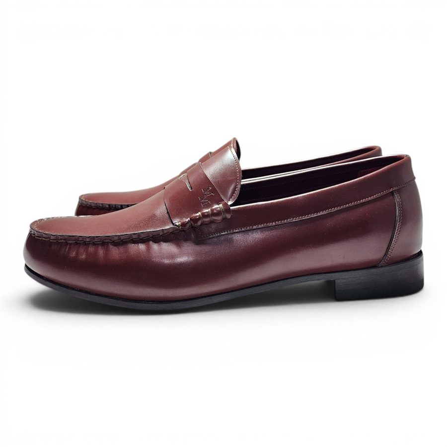 Formal Penny Loafer — Burgundy JPN · Archive No.1461