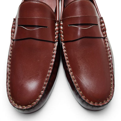 Formal Penny Loafer — Burgundy JPN · Archive No.1461