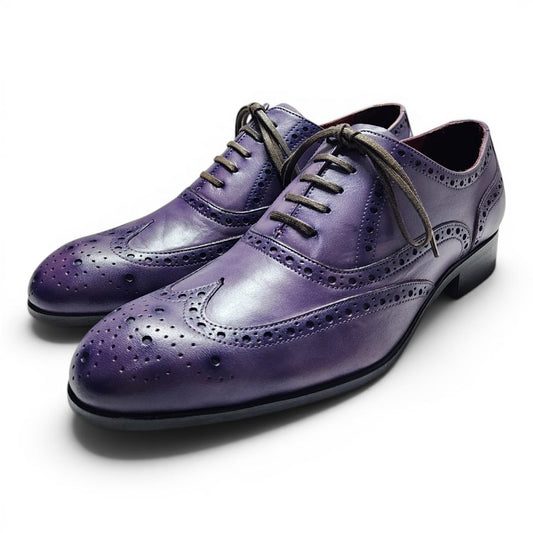MP Full Brogue — Violet · Archive No.1487