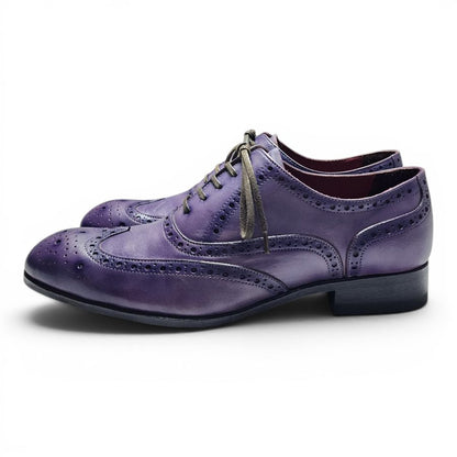 MP Full Brogue — Violet · Archive No.1487