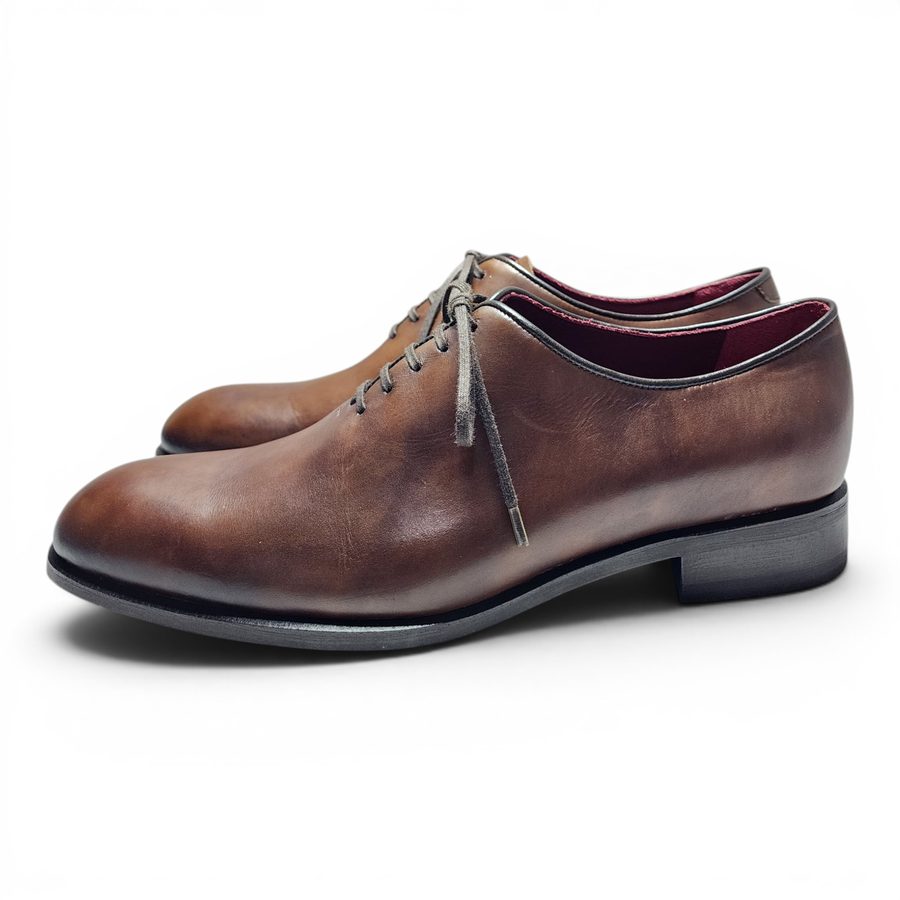 MP Wholecut Oxford — Tobacco (Calf) · Archive No.1489