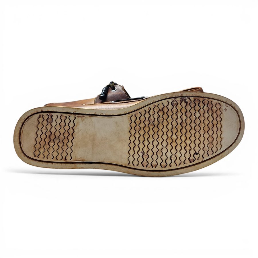 Worn Out Boat Shoe — Tan · Archive No.1502