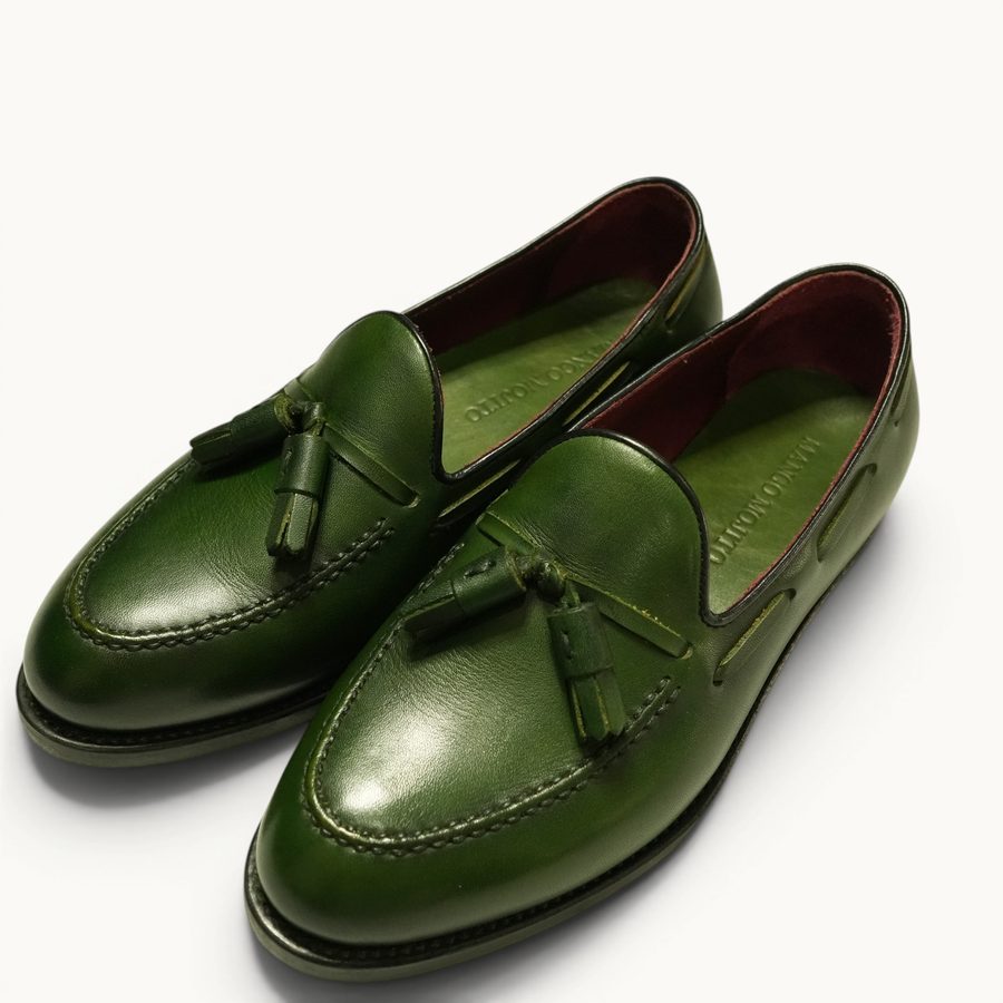 ML Tassel Loafer — Green · Archive No.1507
