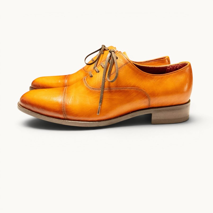 MP Captoe Oxford — Oak (Calf) · Archive No.1534