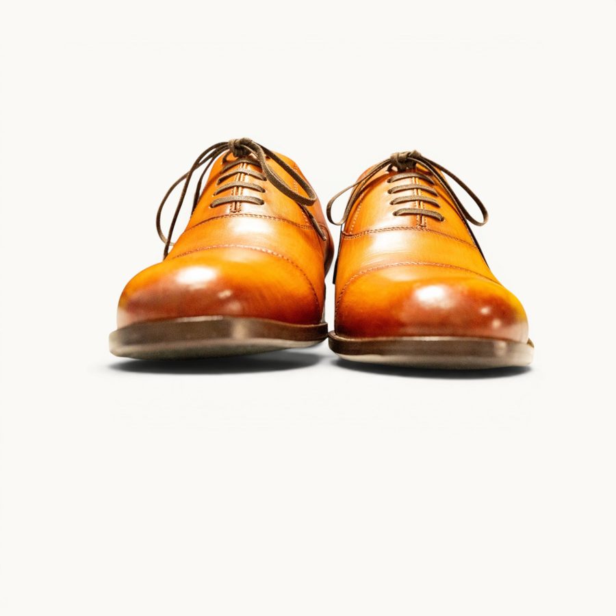 MP Captoe Oxford — Oak (Calf) · Archive No.1534