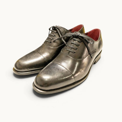 MP Captoe Oxford — Black (Calf) · Archive No.1563