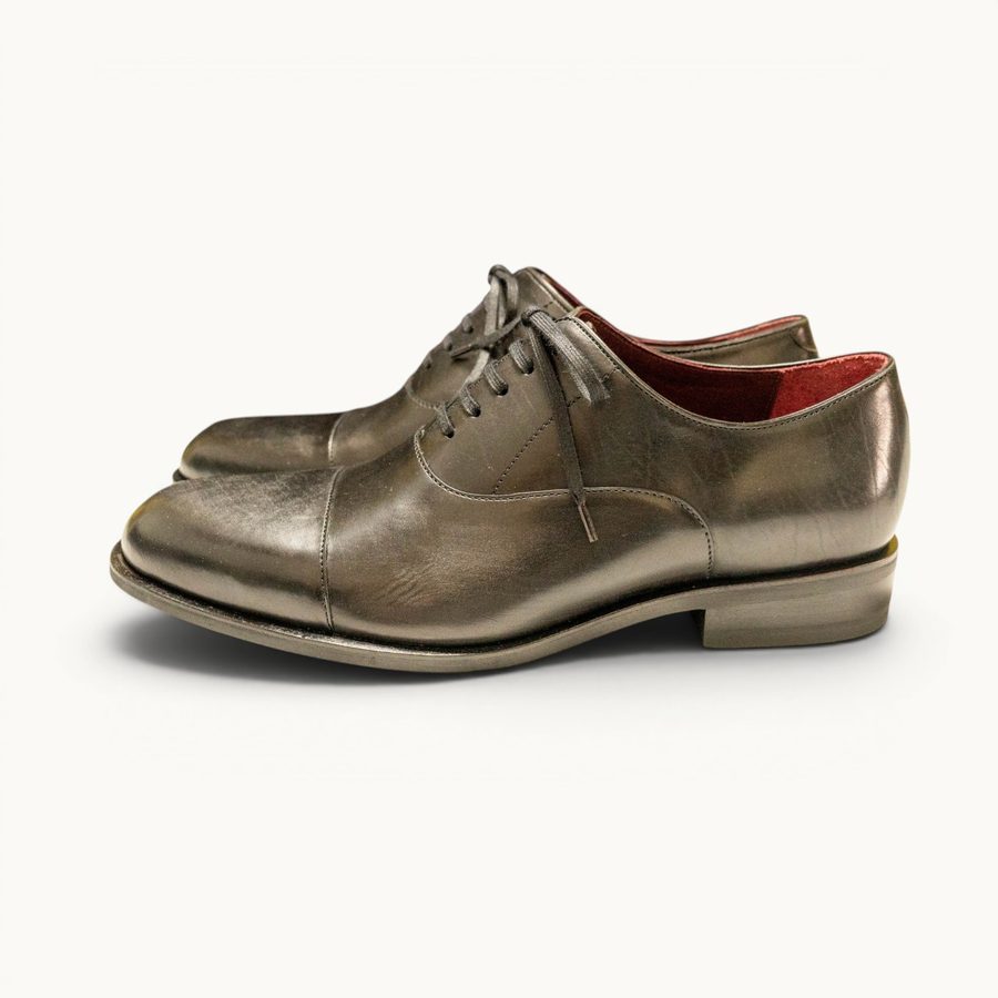 MP Captoe Oxford — Black (Calf) · Archive No.1563