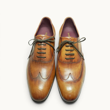 MP Wingtips — Oak Patina · Archive No.1583
