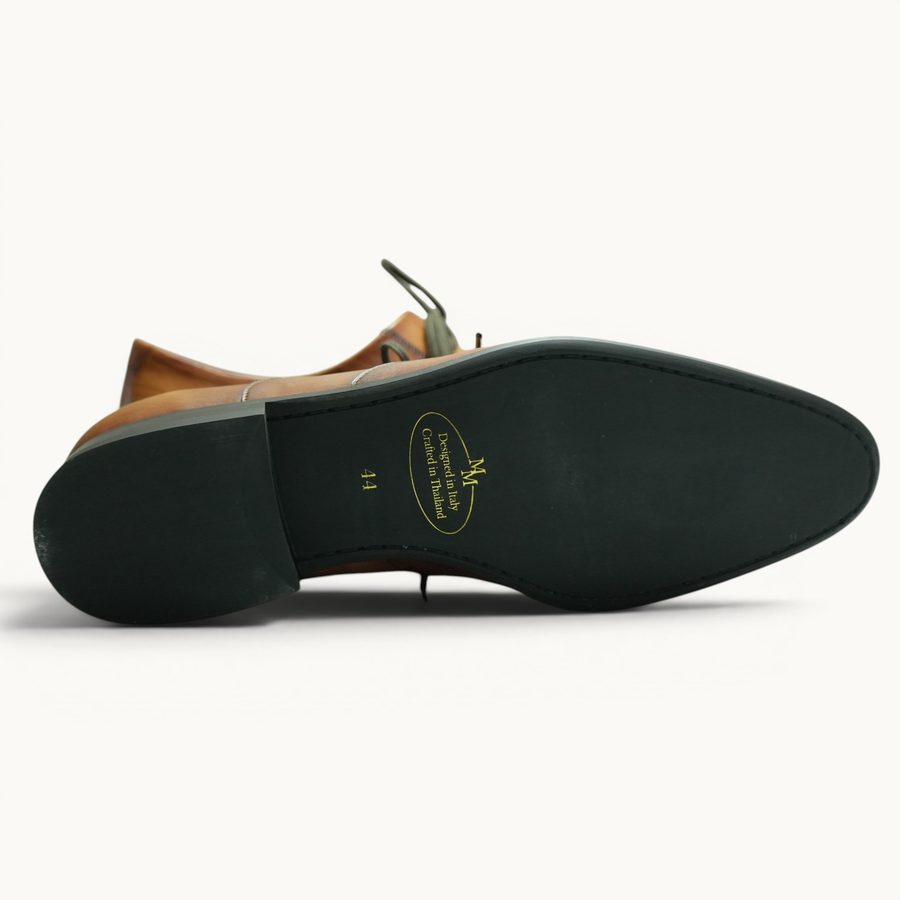 MP Wingtips — Oak Patina · Archive No.1583