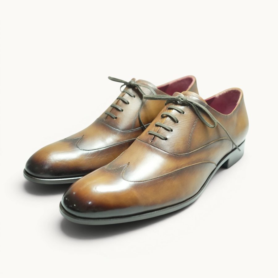 MP Wingtips — Tobacco Patina · Archive No.1606