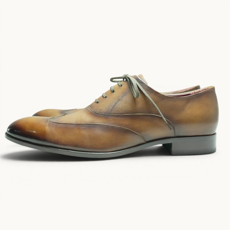 MP Wingtips — Tobacco Patina · Archive No.1606