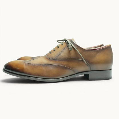 MP Wingtips — Tobacco Patina · Archive No.1606