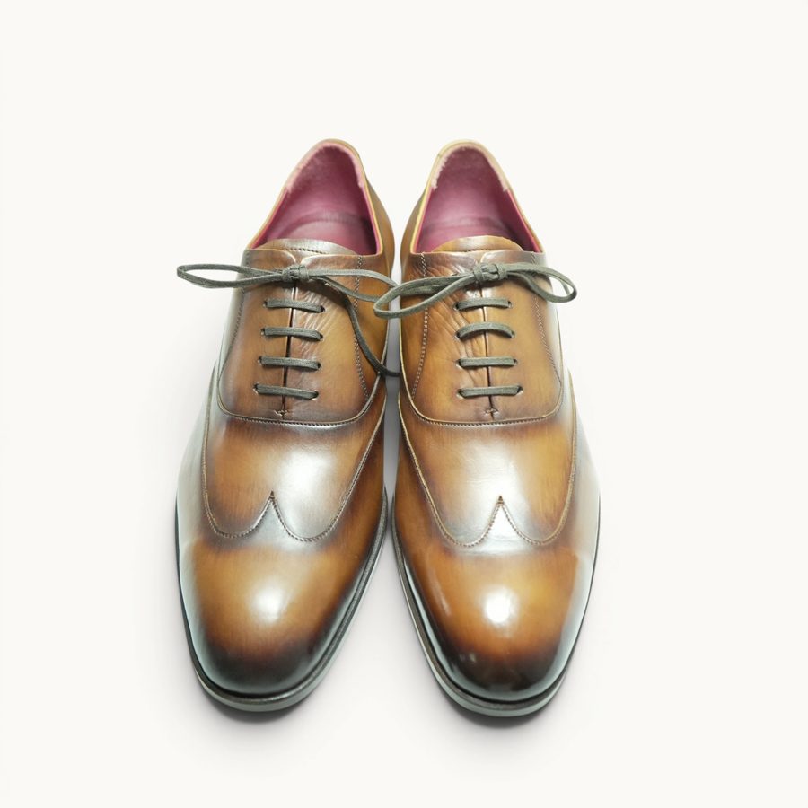 MP Wingtips — Tobacco Patina · Archive No.1606