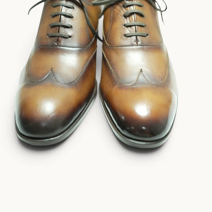 MP Wingtips — Tobacco Patina · Archive No.1606