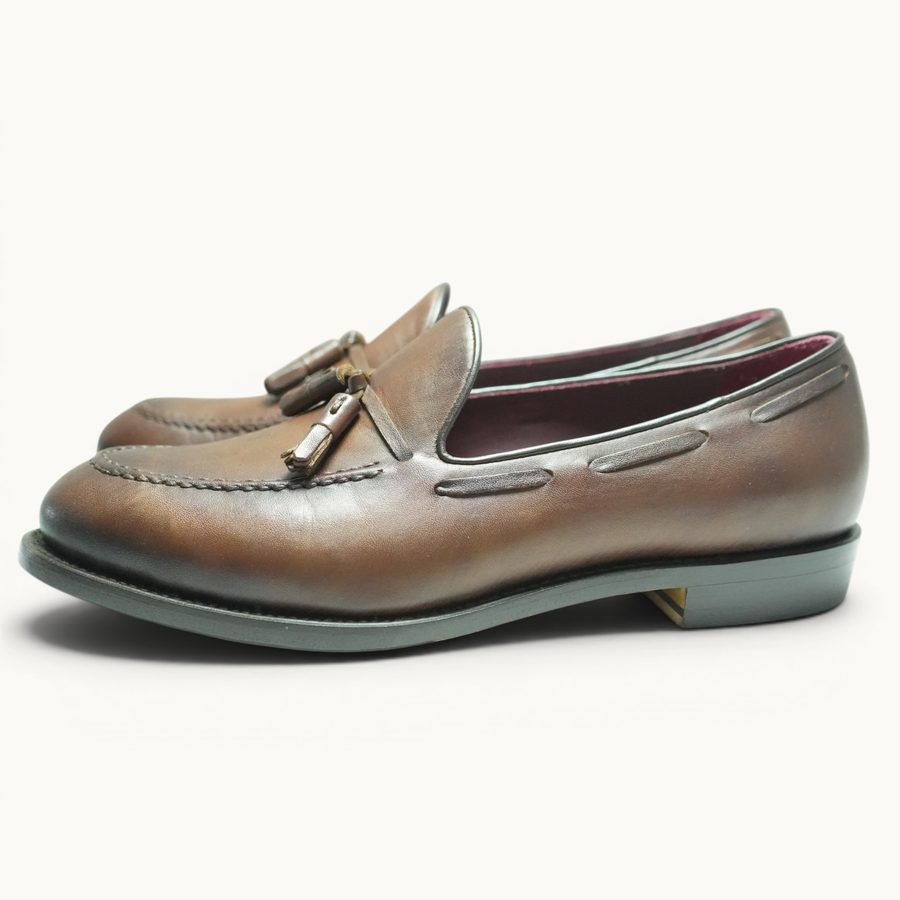 ML Tassel Loafer — Tobacco Patina · Archive No.1613