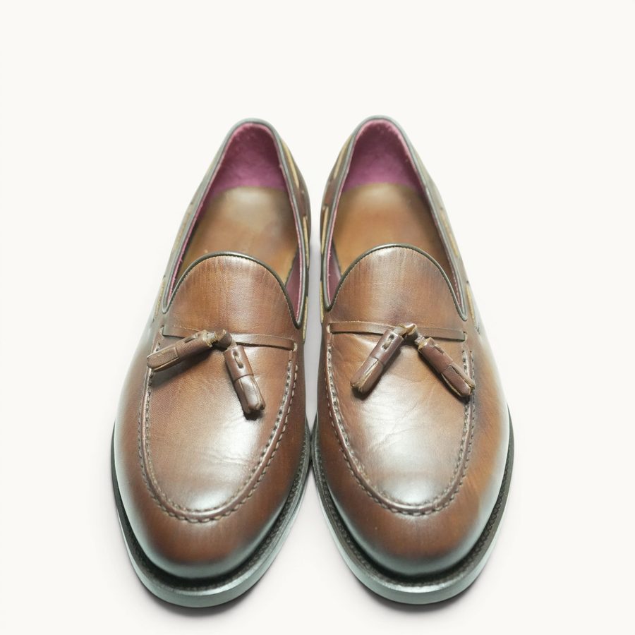 ML Tassel Loafer — Tobacco Patina · Archive No.1613