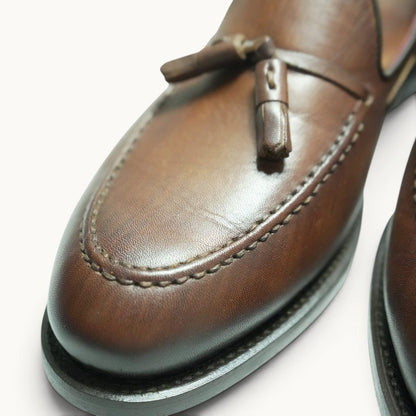ML Tassel Loafer — Tobacco Patina · Archive No.1613