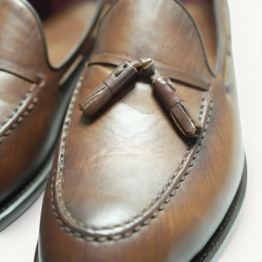 ML Tassel Loafer — Tobacco Patina · Archive No.1613